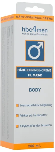 Hanne Bang Hbc4men Karvanpoistovoide miehille 200 ml