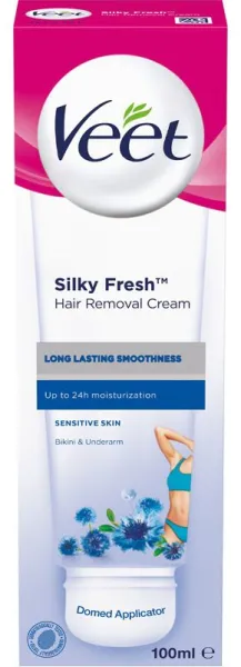 Veet Silky Fresh Karvanpoistovoide 100 ml - Herkälle iholle