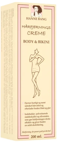 Hanne Bang Karvanpoistovoide Vartalolle 200 ml